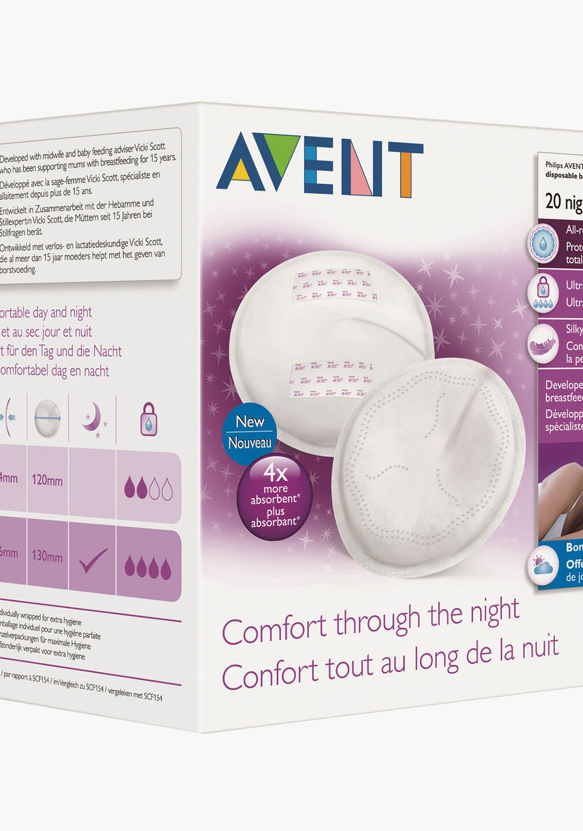 Philips Avent Disposable Breast Pads - Set of 20-Nursing-image-0