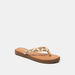 Le Confort Embellished Slip-On Thong Sandals-Women%27s Flat Sandals-thumbnail-1