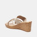 Le Confort Embellished Slip-On Sandals with Wedge Heels-Women%27s Heel Sandals-thumbnailMobile-2