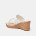 Le Confort Embellished Slip-On Sandals with Wedge Heels-Women%27s Heel Sandals-thumbnailMobile-2