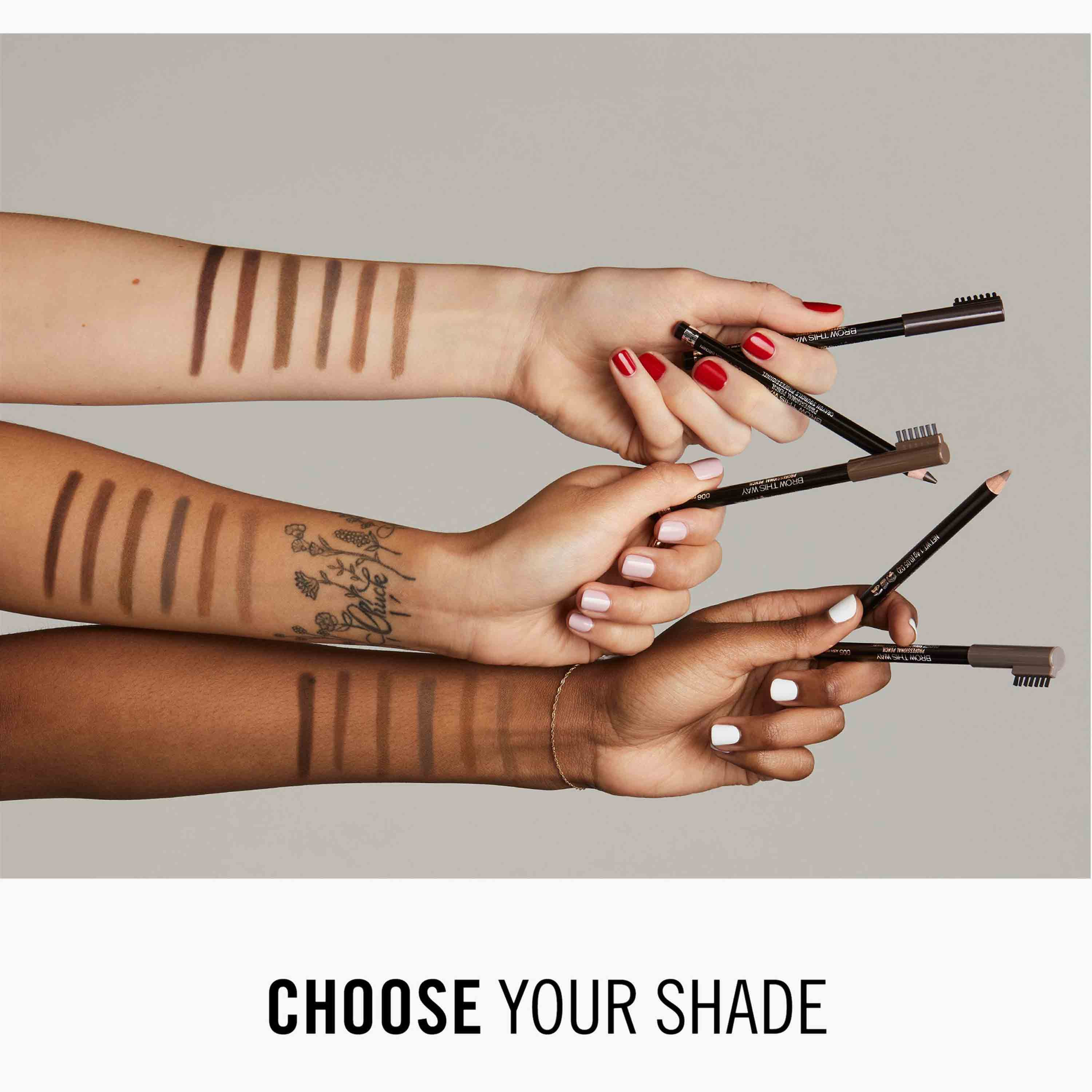 قلم حواجب بني داكن بروفيشينال آي براو من ريميل لندن-beautyandpersonalcare-makeup-eyes-eyebrows-image-2