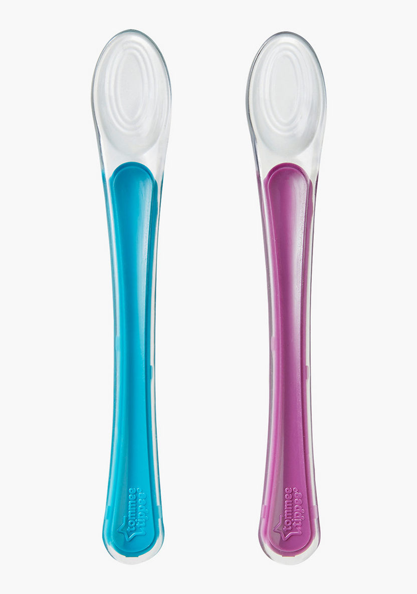 Tommee Tippee Explora 1st Weaning Spoon - Set of 2-Mealtime Essentials-image-0