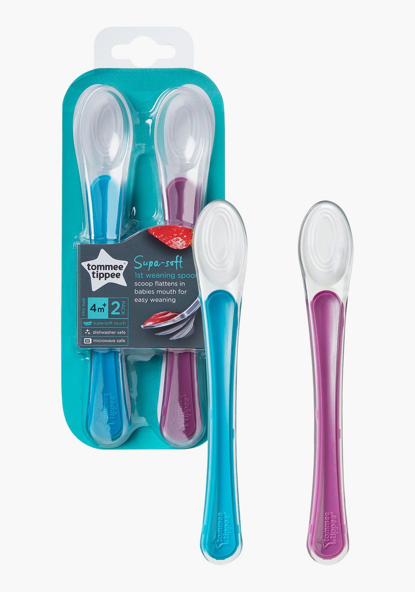 Tommee Tippee Explora 1st Weaning Spoon - Set of 2-Mealtime Essentials-image-3