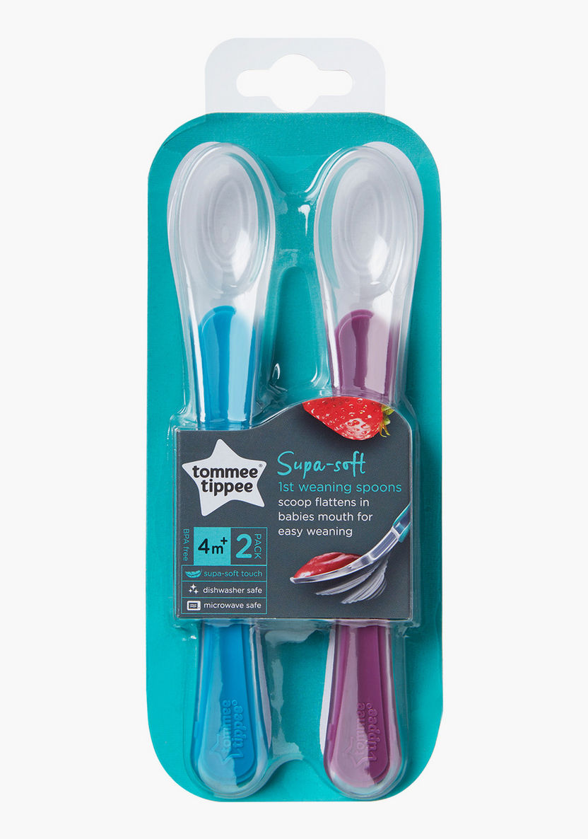 Tommee Tippee Explora 1st Weaning Spoon - Set of 2-Mealtime Essentials-image-6