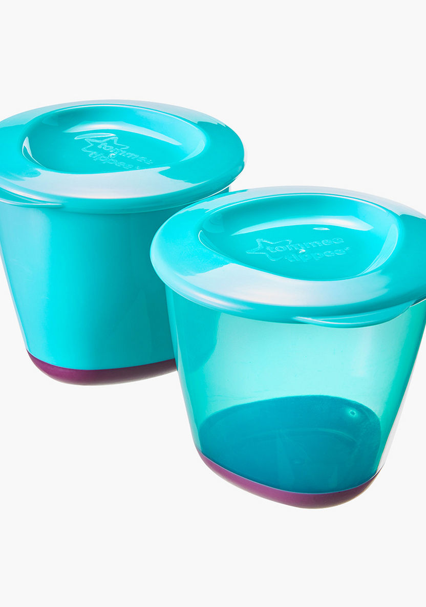 Tommee Tippee Explora Pop Up Weaning Pots - Set of 2-Mealtime Essentials-image-2