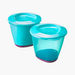 Tommee Tippee Explora Pop Up Weaning Pots - Set of 2-Mealtime Essentials-thumbnail-2