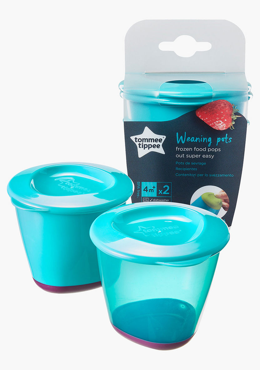 Tommee Tippee Explora Pop Up Weaning Pots - Set of 2-Mealtime Essentials-image-3