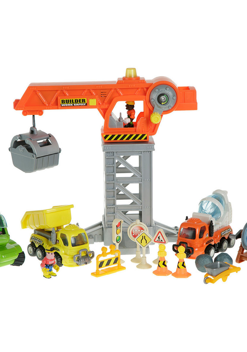 Keenway Giant Crane Playset-Scooters and Vehicles-image-0