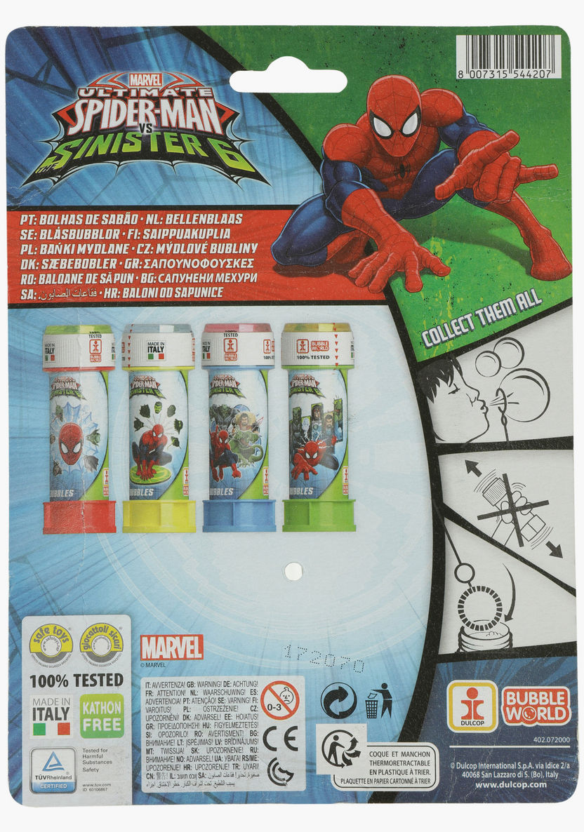 Spider-Man Printed Bubbles Blister - Set of 2-Gifts-image-1