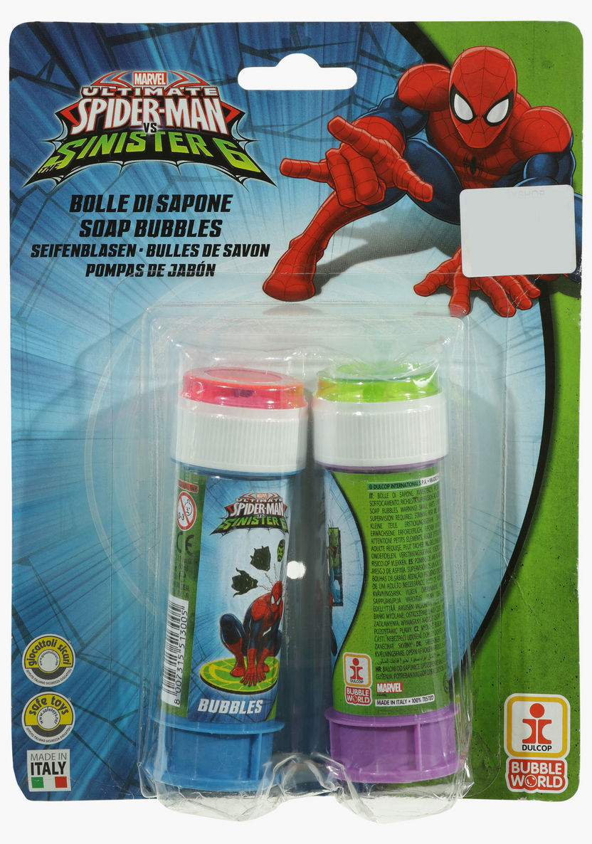 Spider-Man Printed Bubbles Blister - Set of 2-Gifts-image-0