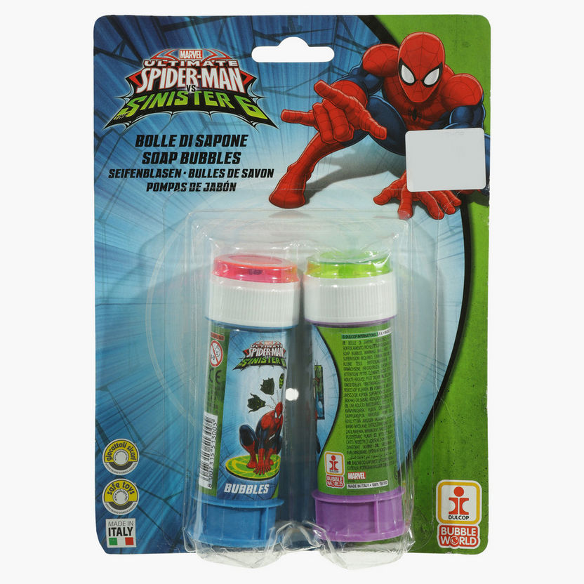 Spider-Man Printed Bubbles Blister - Set of 2-Gifts-image-0