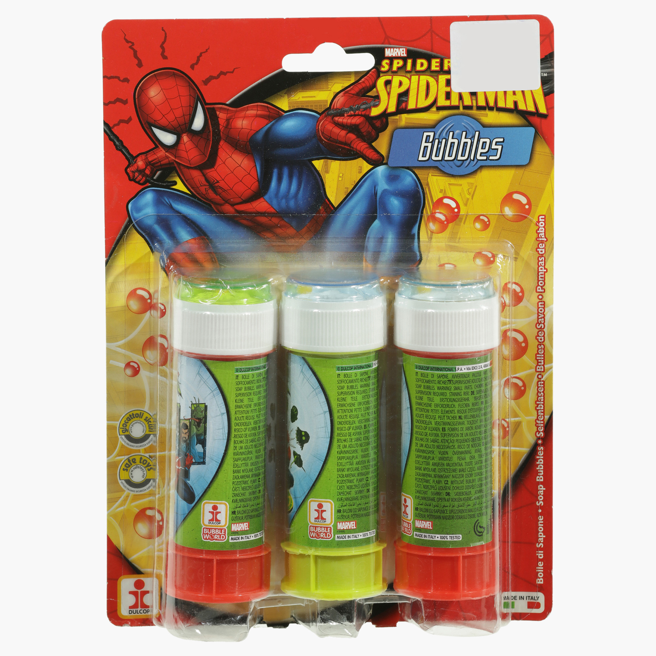 لعبة فقاعات سبايدرمان - طقم من 3 قطع-toys-noveltyandcollectibles-noveltytoys-image-1