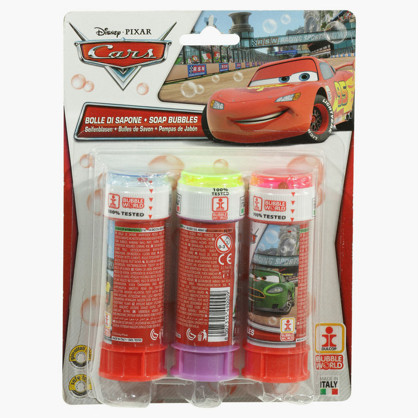 Cars Soap Bubbles Toy - Set of 3-Novelties and Collectibles-image-0