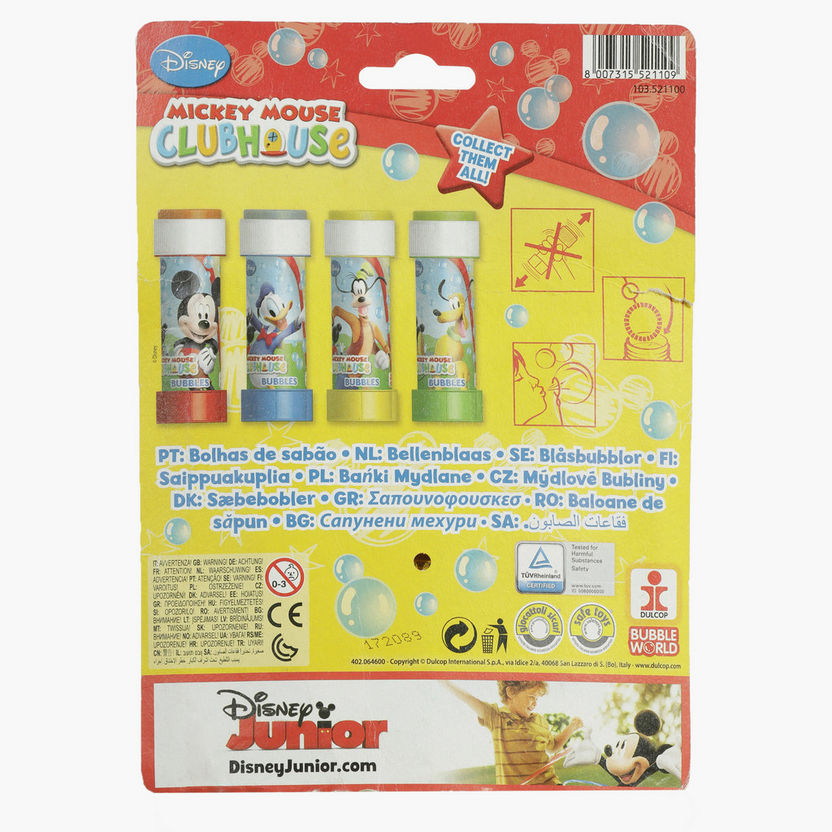 Mickey Mouse Clubhouse Soap Bubbles Toy - Set of 3-Novelties and Collectibles-image-1
