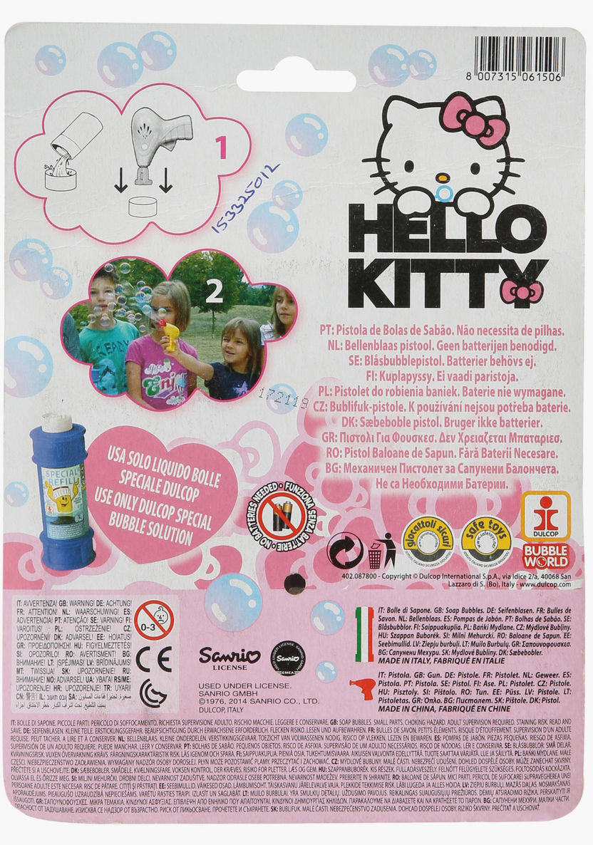 Hello Kitty Bubbles Blister Gun-Novelties and Collectibles-image-1