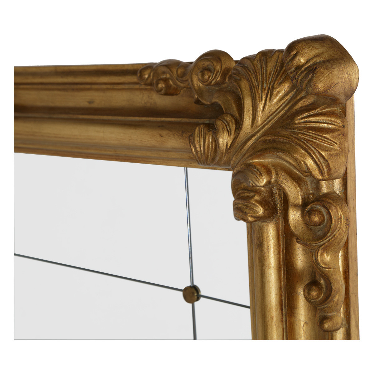 Adore Antique Gold Frame Mirror - 60x90 cms-household-walldecorandmirrors-mirrors-wallmirrors-image-2