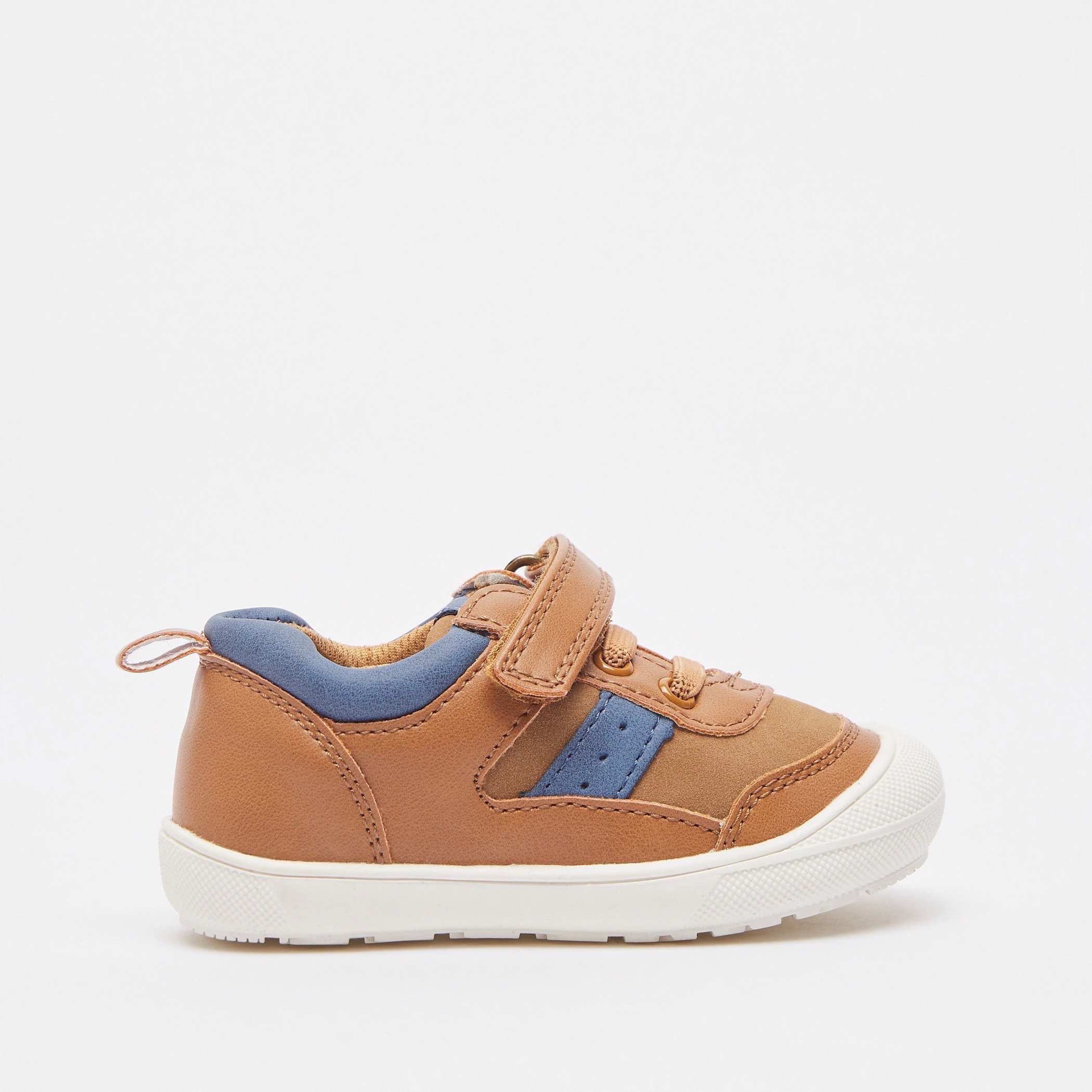 hook and loop closure sneakers