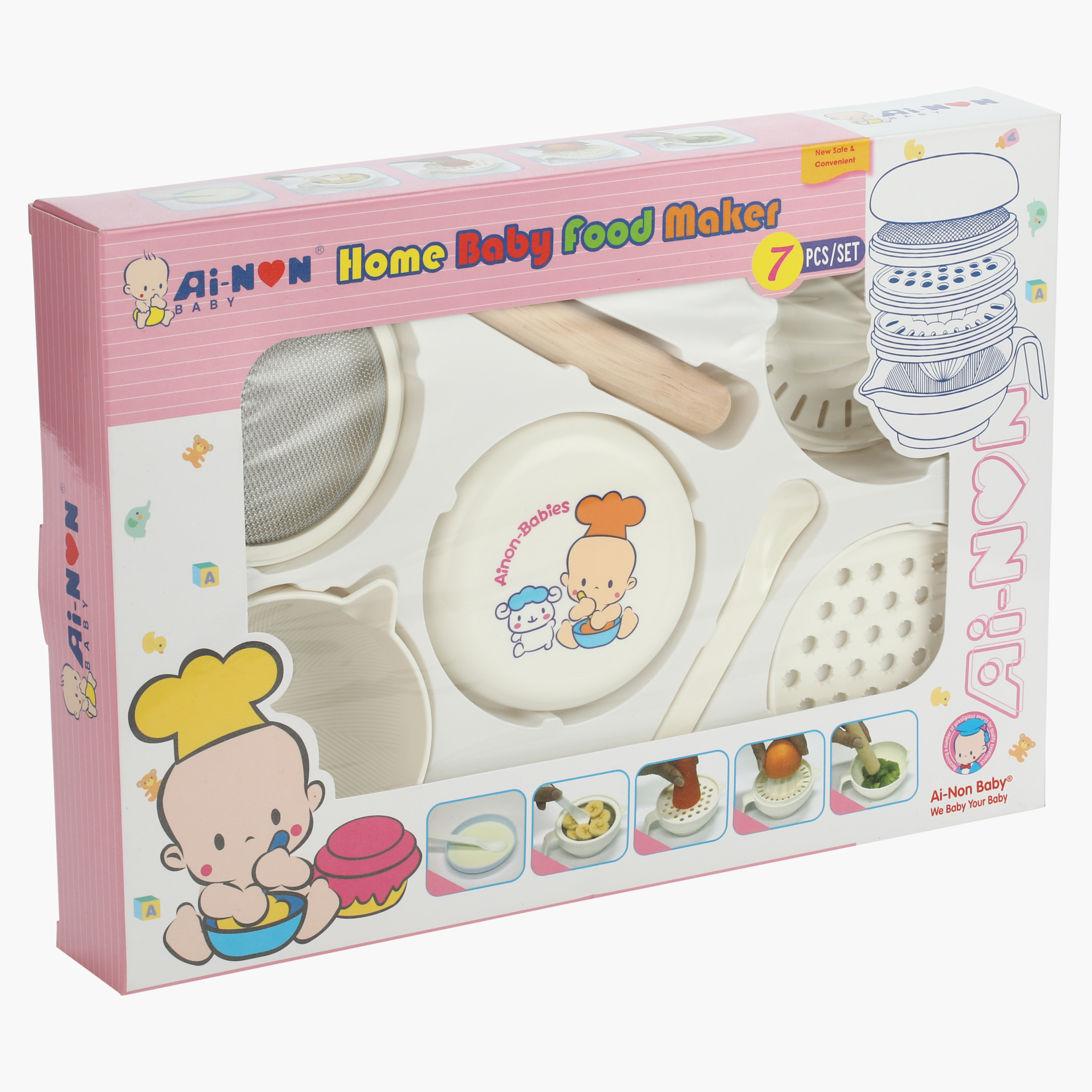 Ainon Manual Food Maker-baby-feeding-accessories-image-7