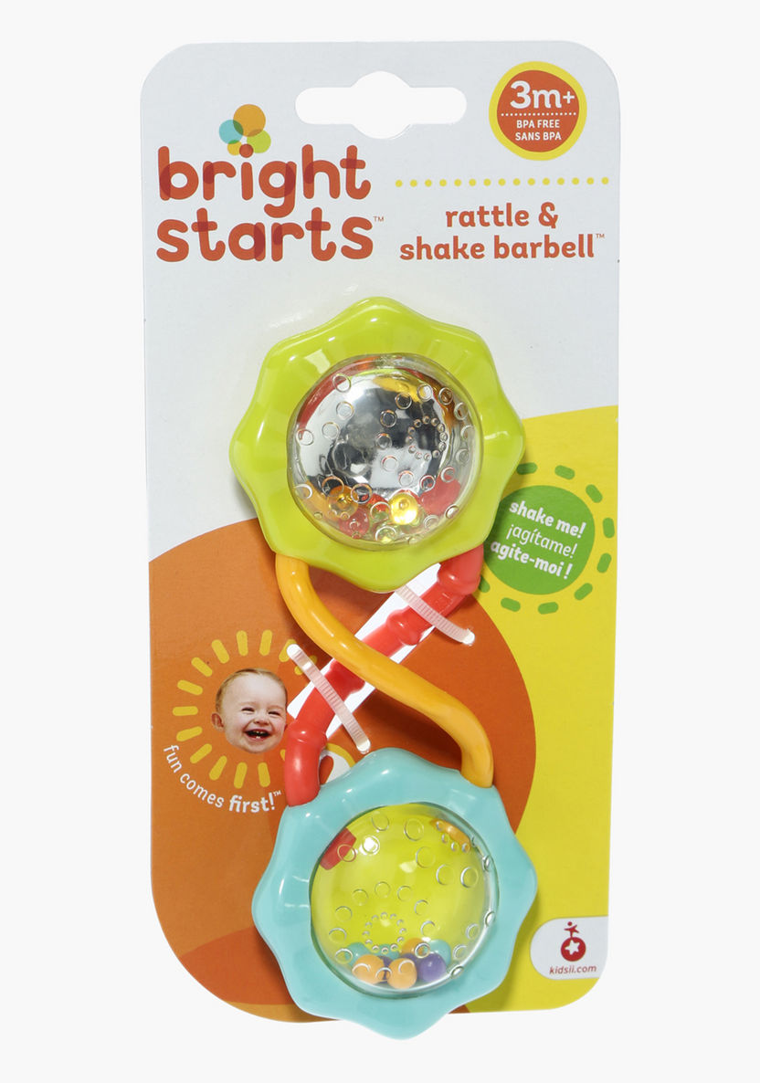Bright Starts Barbell Rattle-Baby and Preschool-image-2
