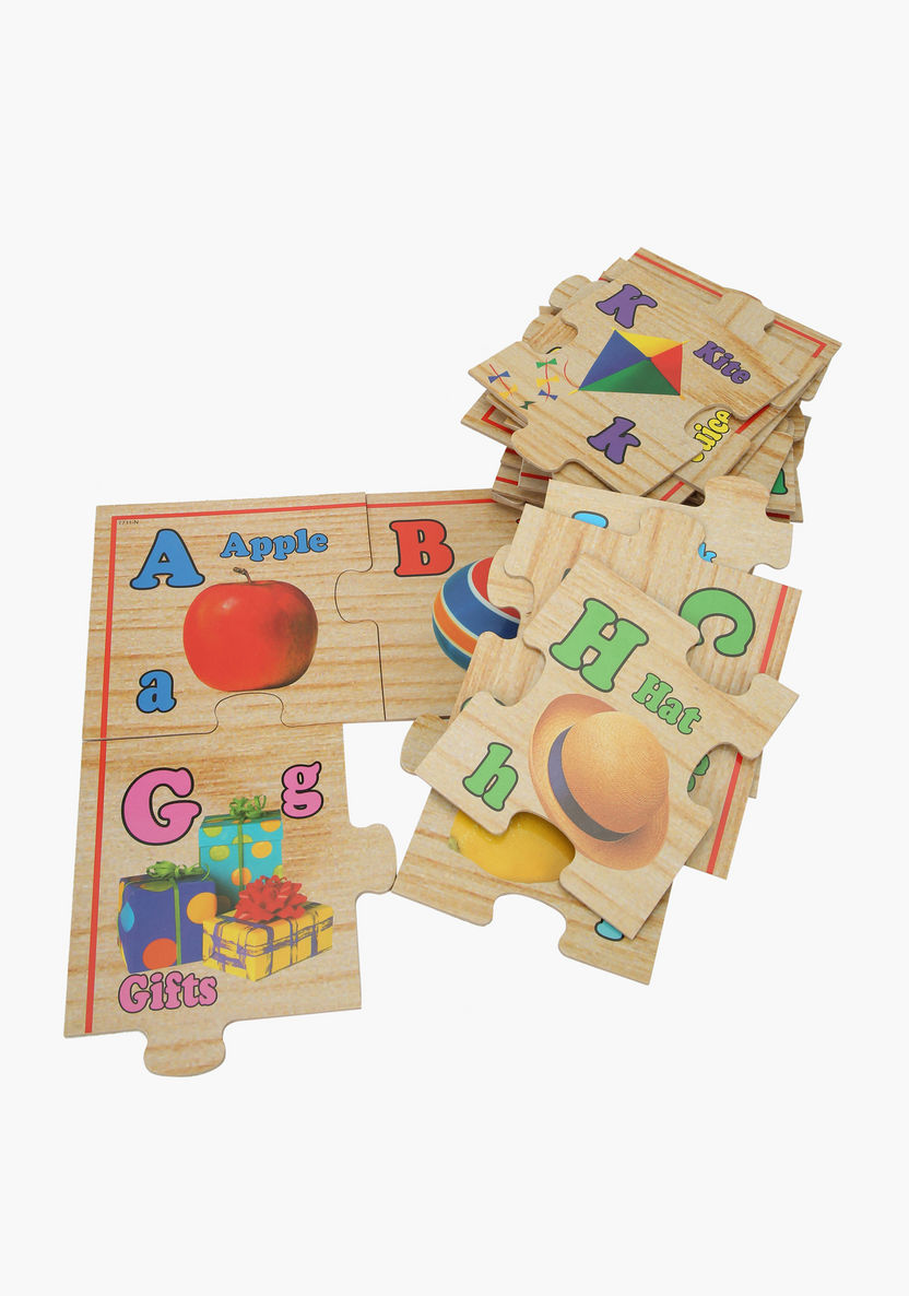 Juniors 26-Piece Alphabet Puzzle-Blocks%2C Puzzles and Board Games-image-1