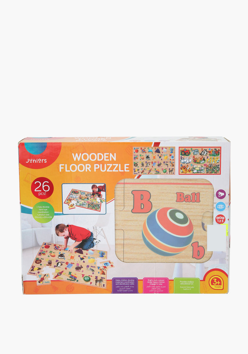 Juniors 26-Piece Alphabet Puzzle-Blocks%2C Puzzles and Board Games-image-2
