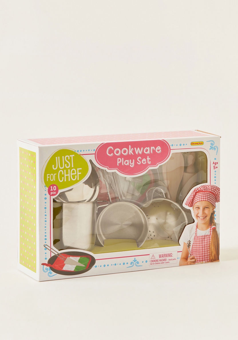 Champion 10-Piece Cookware Playset-Role Play-image-4