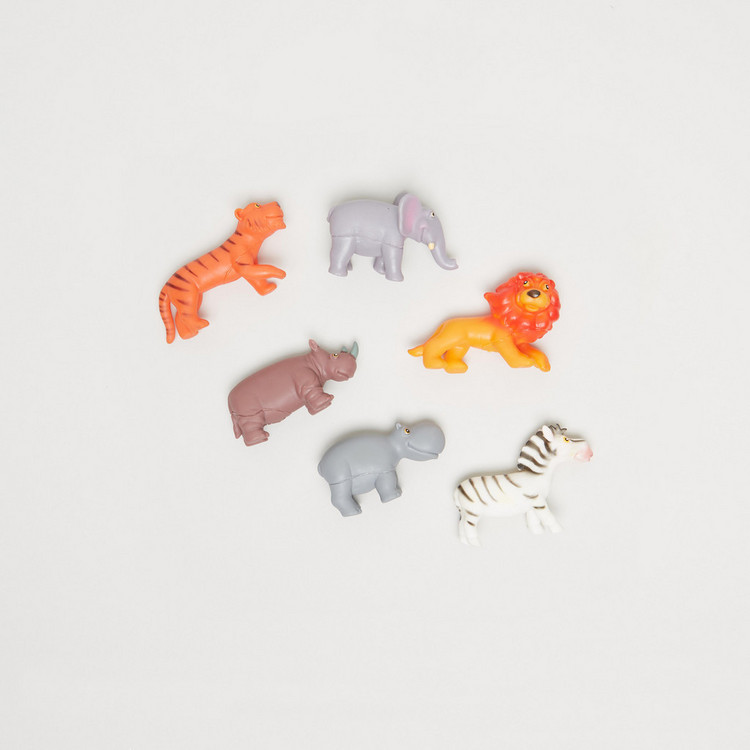 Juniors Wild Animal Figurines - Set of 6