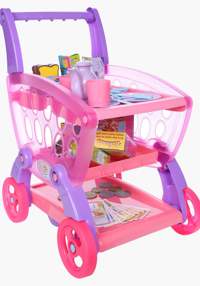 Juniors 3-in-1 Shopping Trolley Set-Role Play-image-0
