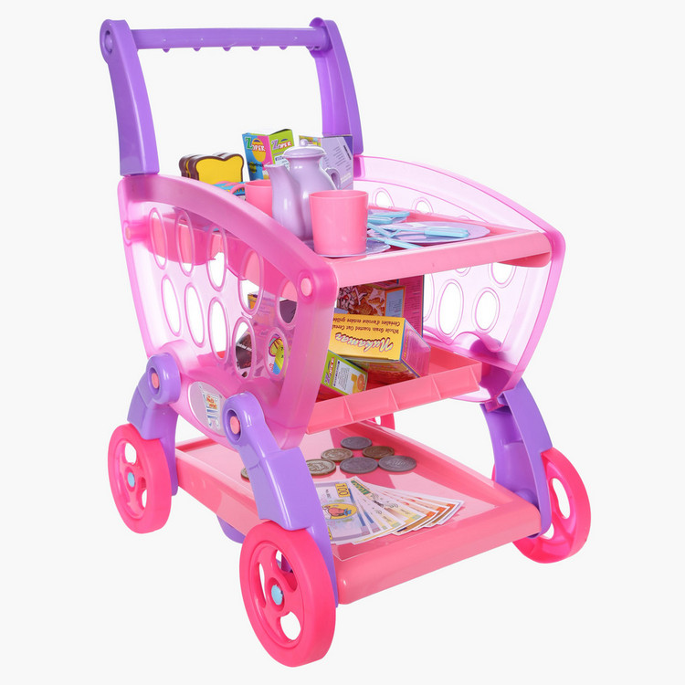 Juniors 3-in-1 Shopping Trolley Set
