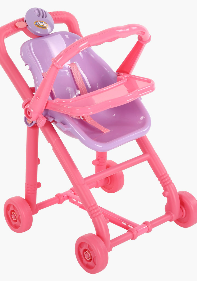 Juniors Roll'n Carrier Baby Stroller-Dolls and Playsets-image-0