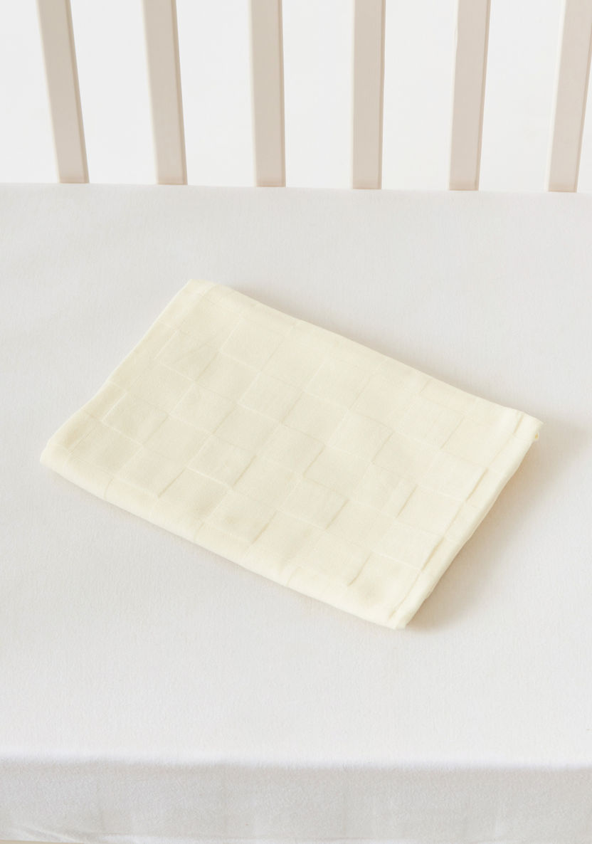 Juniors Textured Baby Wrap - 95x90 cms-Receiving Blankets-image-3