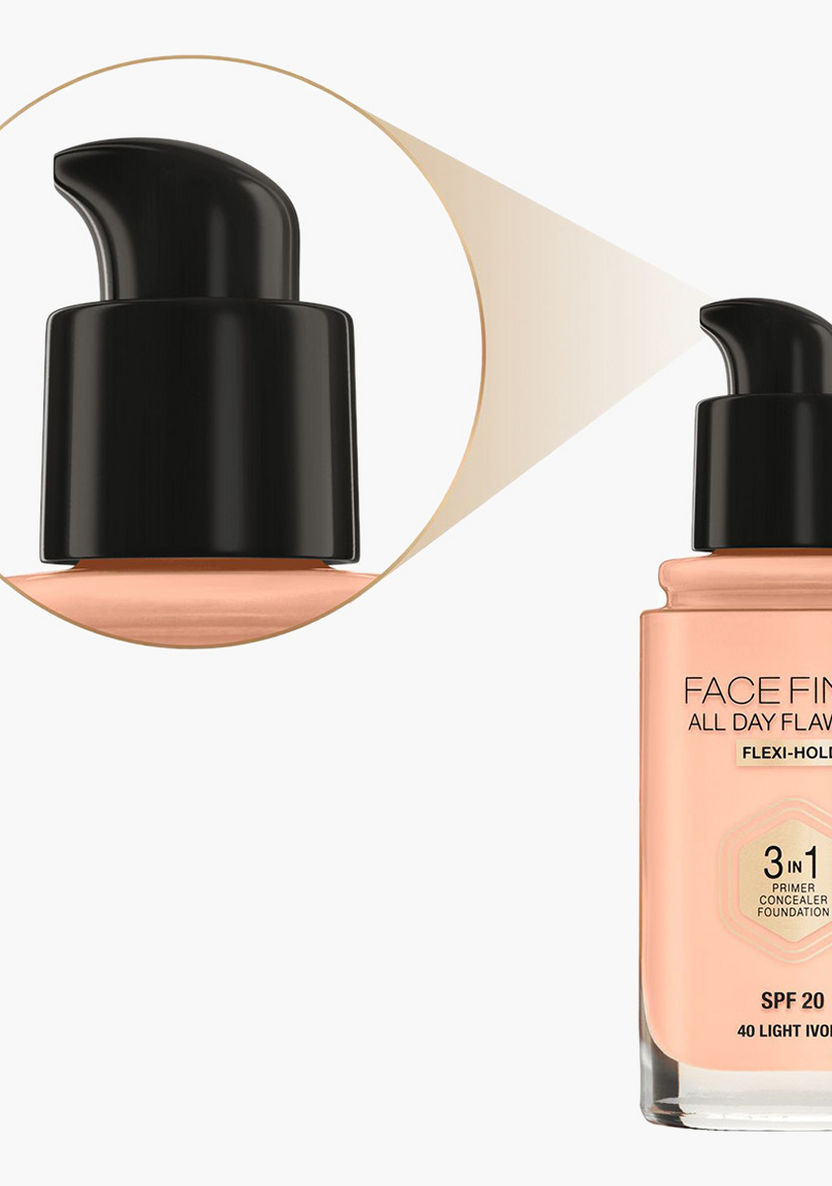 Buy Max Factor Face Finity All Day Flawless 3 In 1 Foundation Online |  Centrepoint UAE