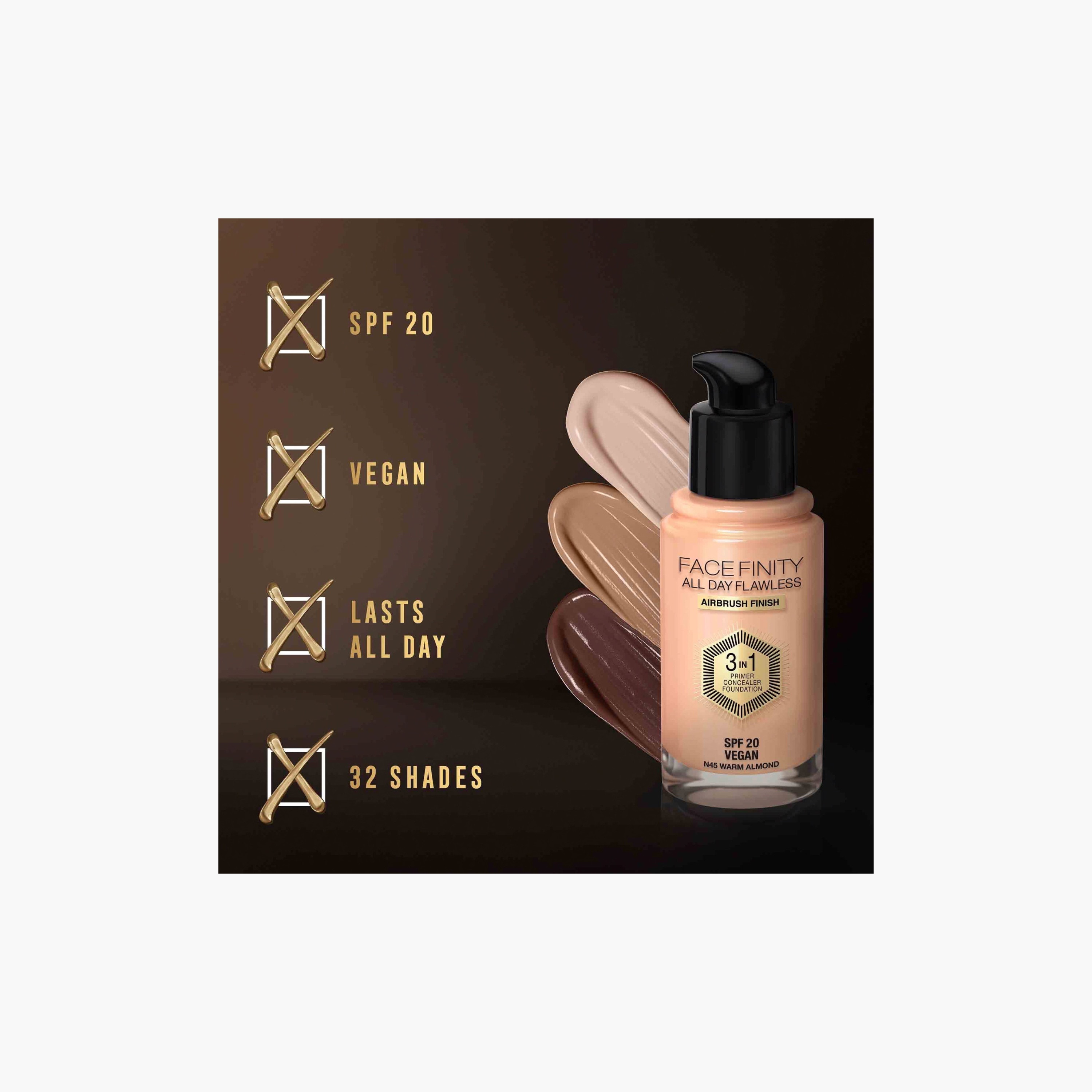 كريم أساس فيس فينيتي أول داي فلوليس من ماكس فاكتور-beautyandpersonalcare-makeup-face-foundations-image-10