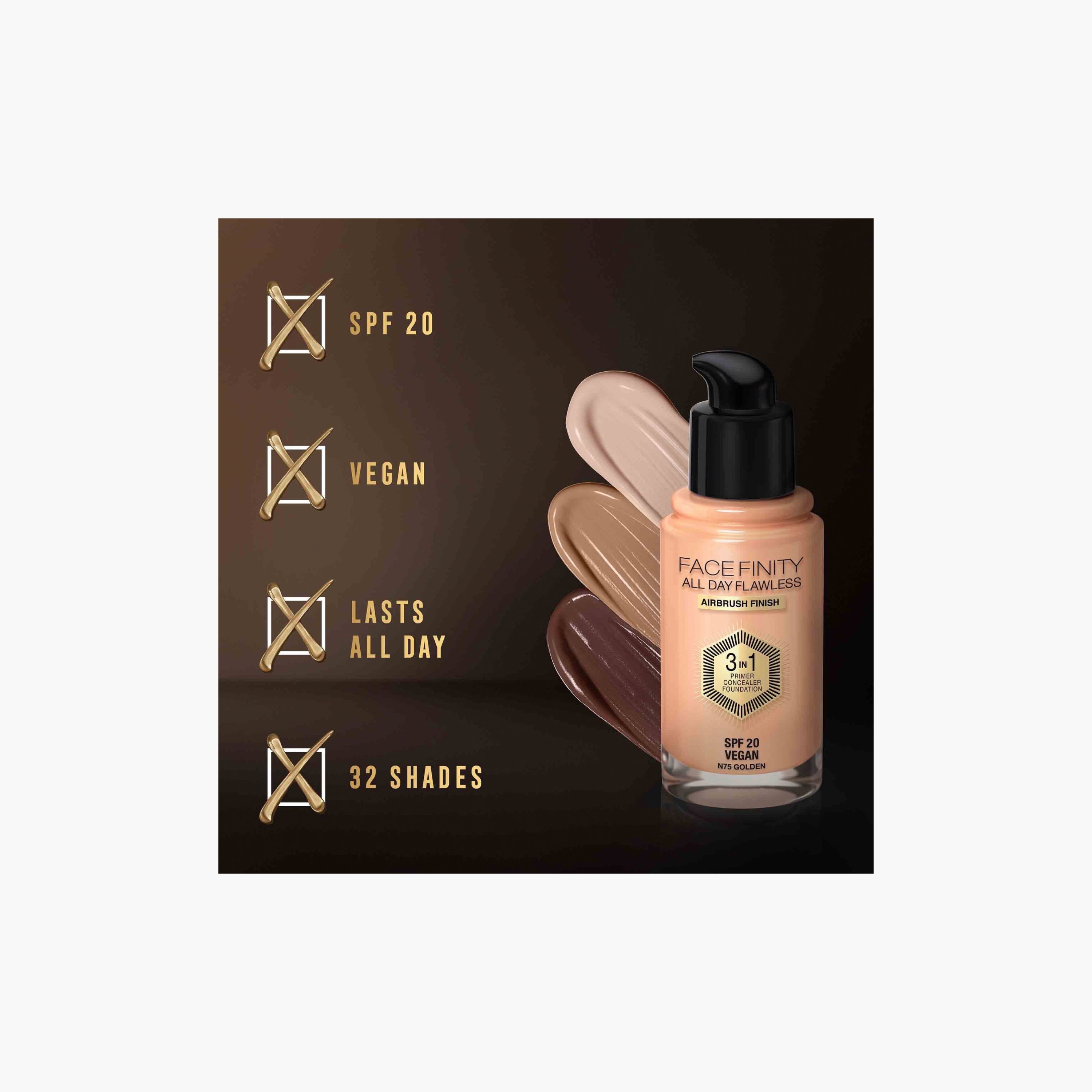 كريم أساس فيس فينيتي أول داي فلوليس من ماكس فاكتور-beautyandpersonalcare-makeup-face-foundations-image-10