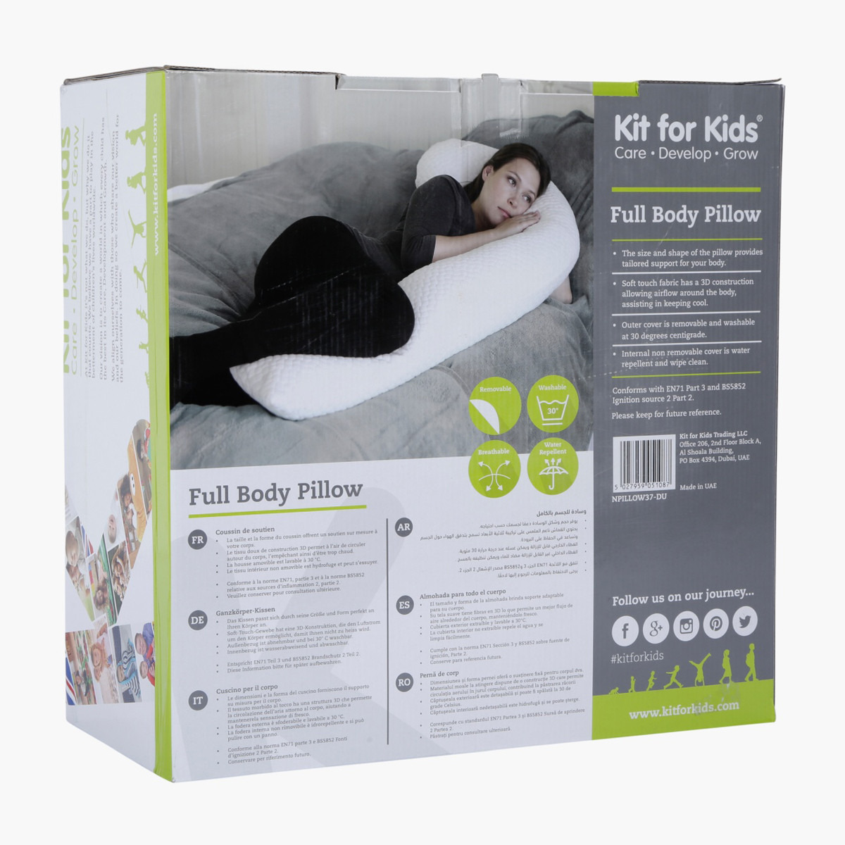 Body best sale pillow kids