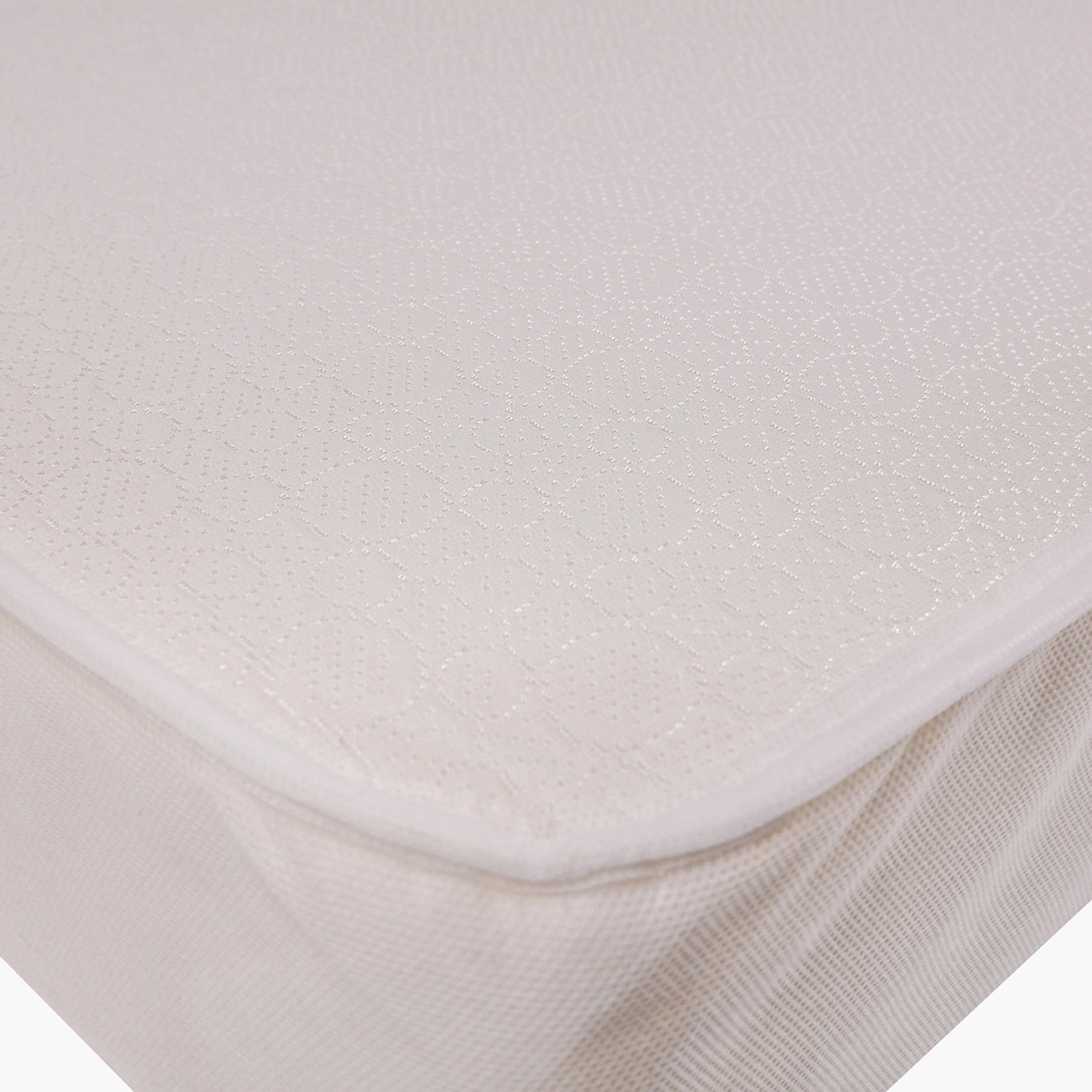 Kit For Kids Babytex Silver Foam Mattress - Pink (126 x 65 cm)-baby-nursery-mattresses-image-2