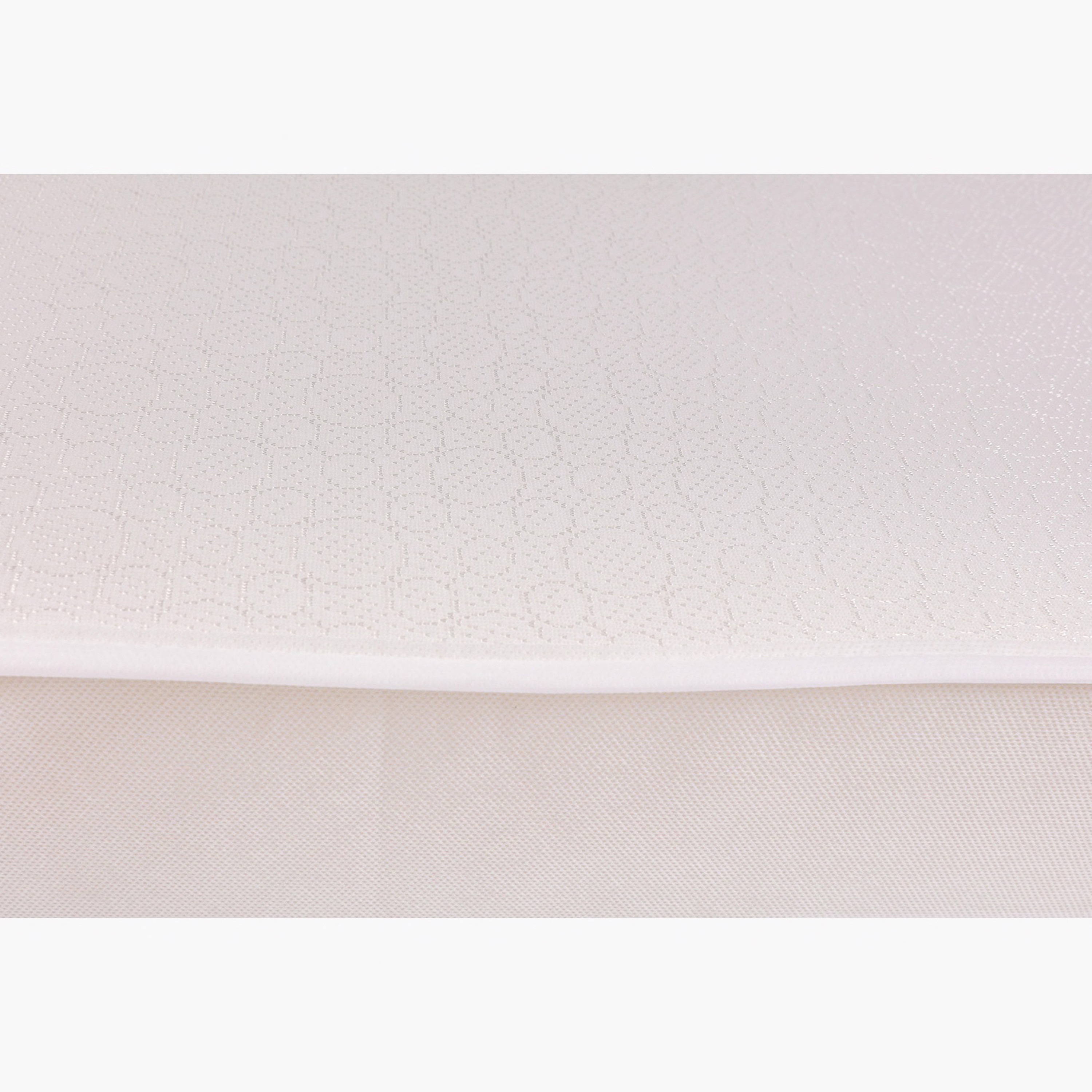 Kit For Kids Babytex Silver Foam Mattress - Pink (126 x 65 cm)-baby-nursery-mattresses-image-3