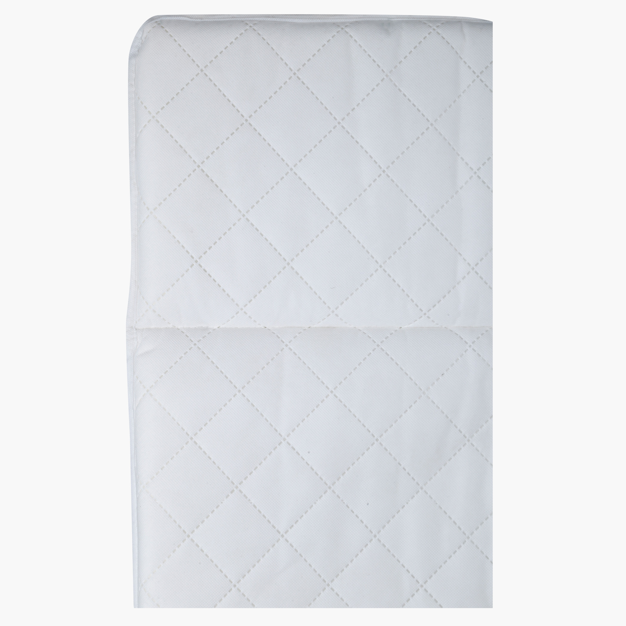 Kit for Kids Kidtex Foam Folding Travel Cot Mattress - White (96x64x2.5cm)-baby-nursery-mattresses-image-2