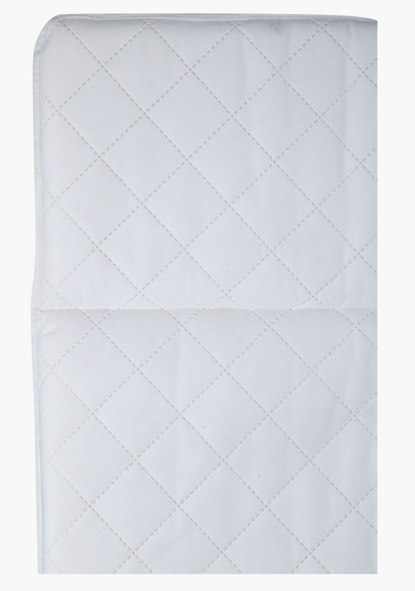 Kit for Kids Kidtex Foam Folding Travel Cot Mattress - White (96x64x2.5cm)-Mattresses-image-1