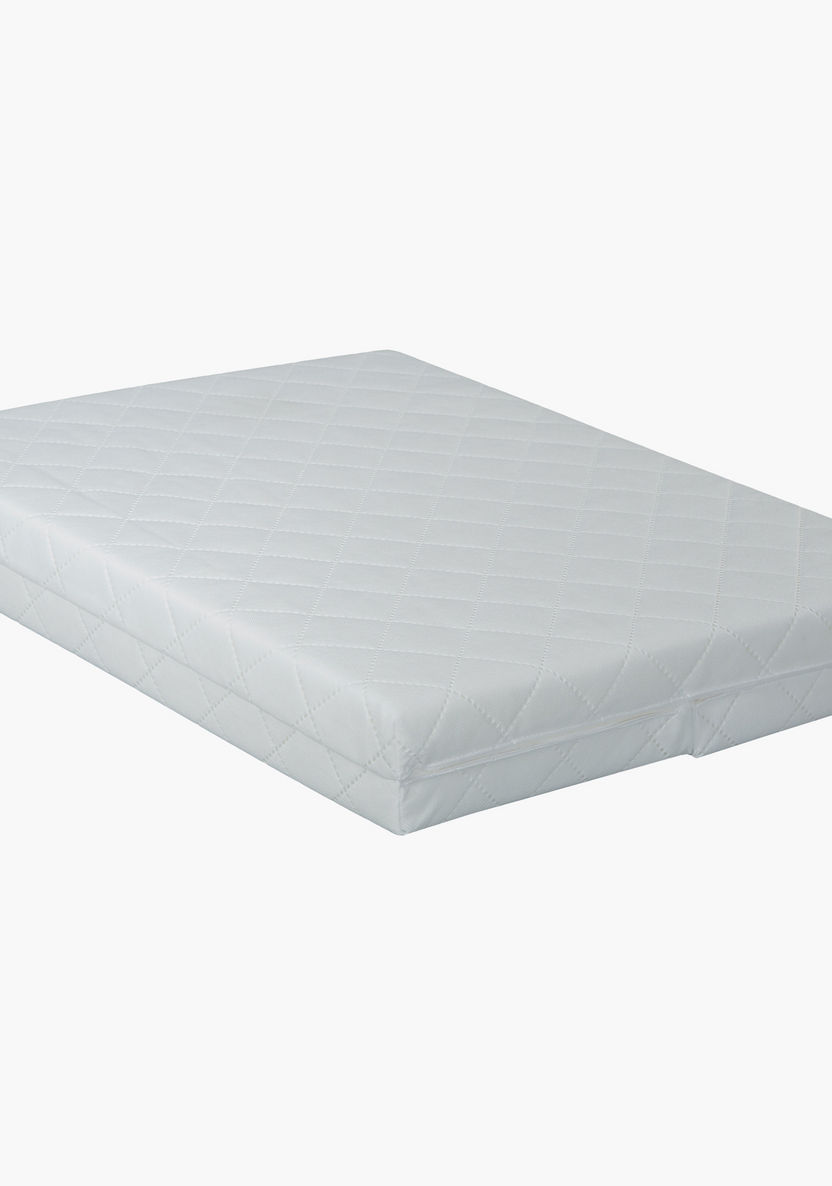 مرتبة سرير للاطفال من كيدتكس فوم كيت للسفر قابلة للطي - أبيض مقاس (96x64x4 سم)-%D9%85%D8%B1%D8%A7%D8%AA%D8%A8-image-1