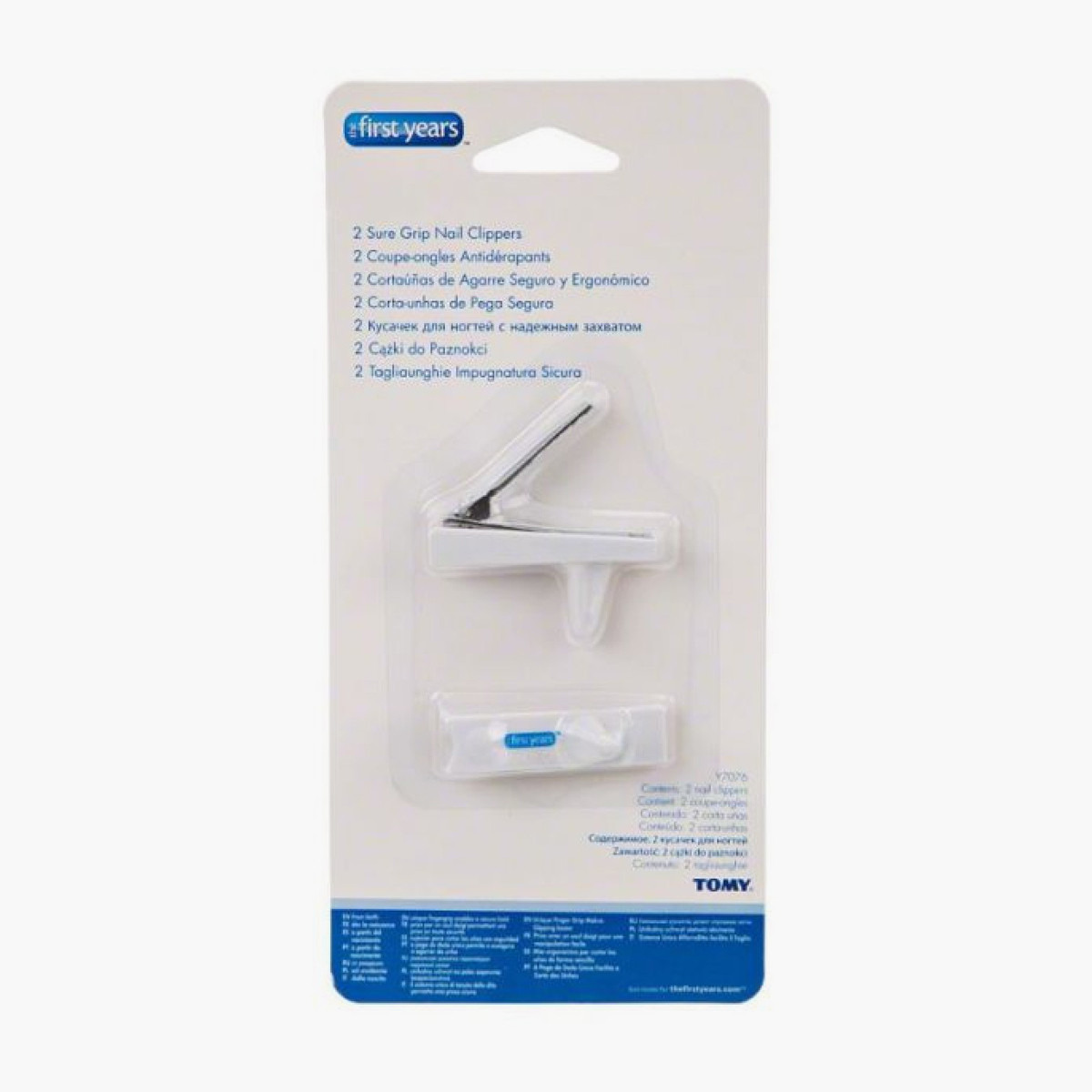 The First Years Sure Grip Nail Clipper - Set of 2-baby-bathandcare-hairbodyskincare-image-2