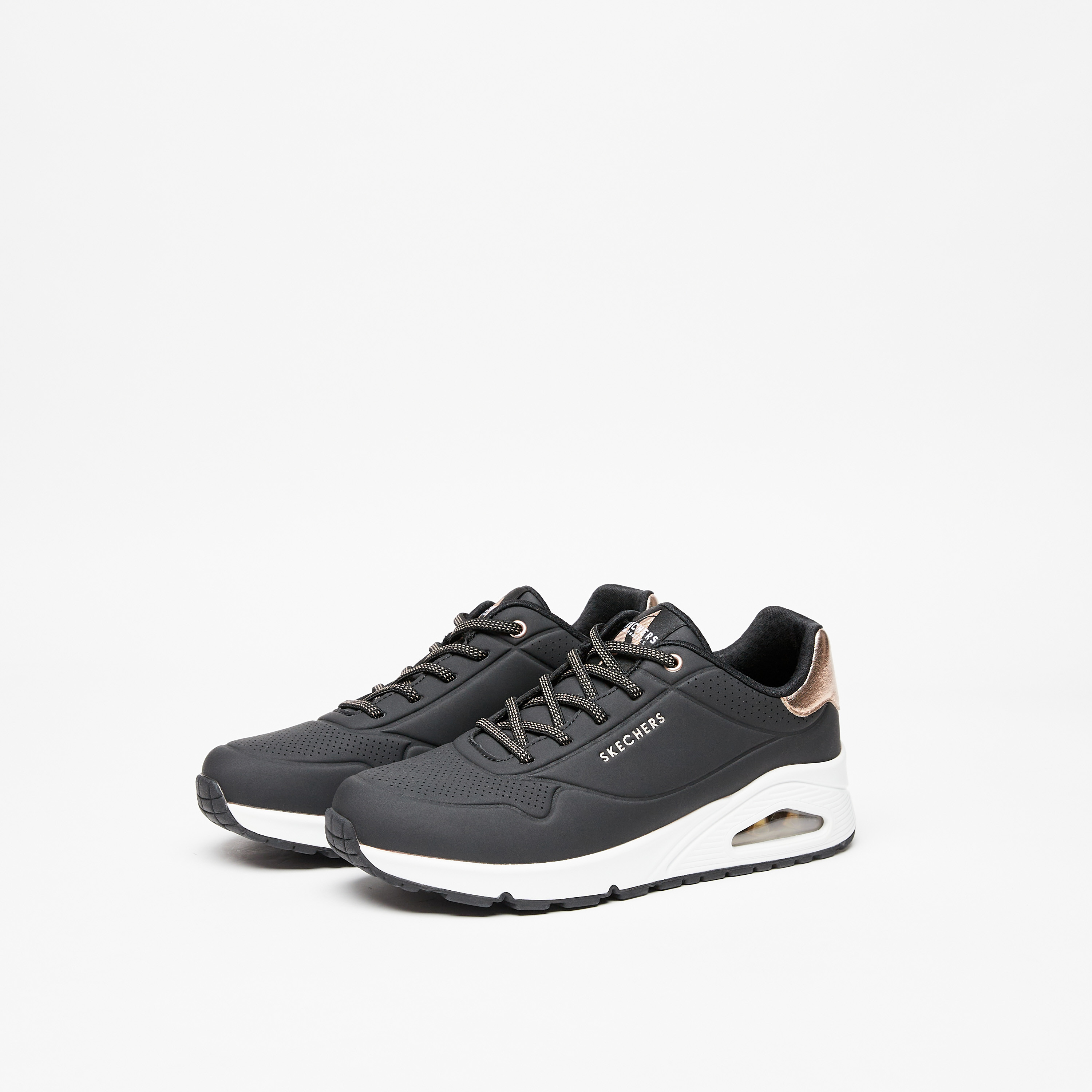 سكيتشرز حذاء رياضي اونو ميموري فوم للنساء 155196-BLK | OE-women-shoes-sneakers-image-2