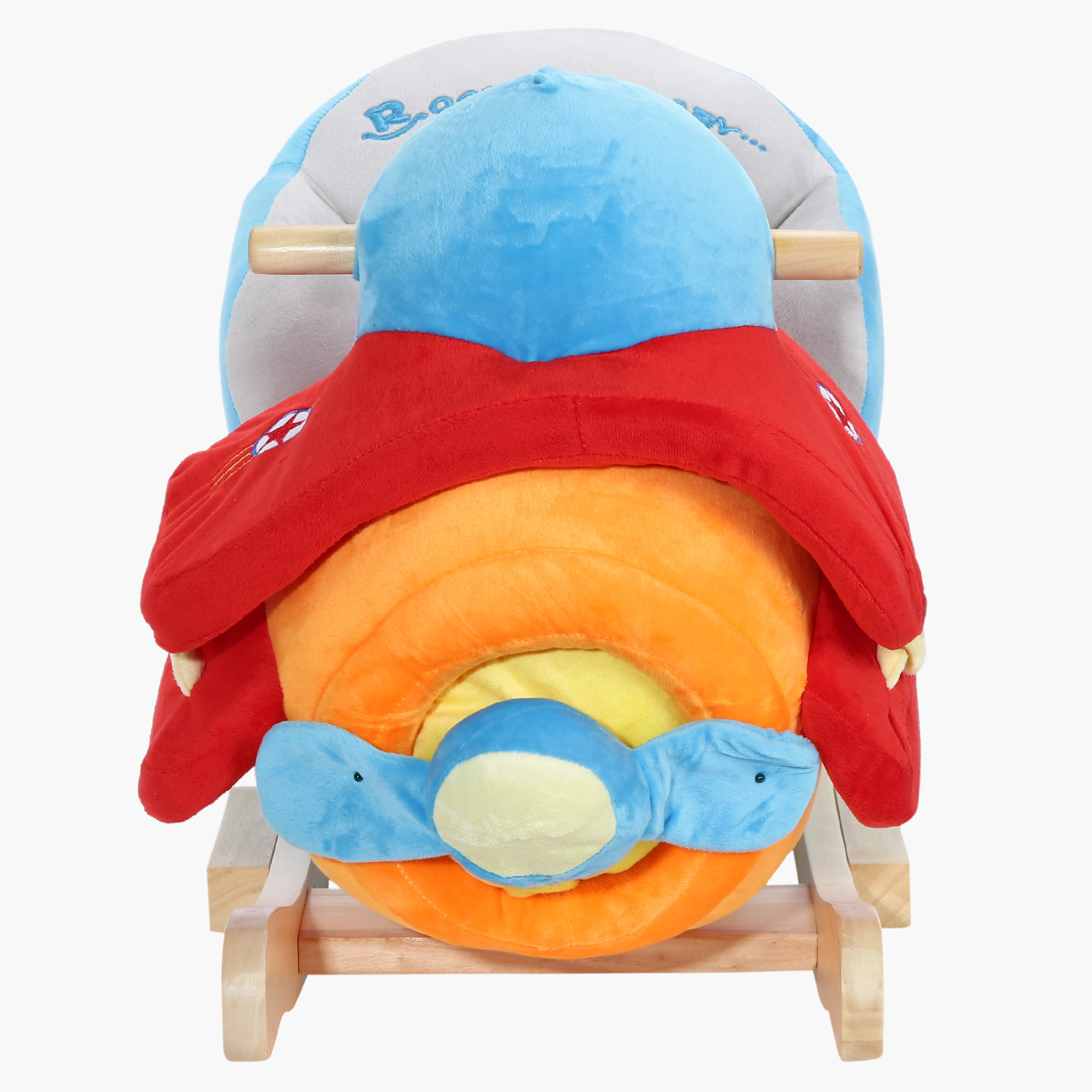 Plush airplane rocker on sale