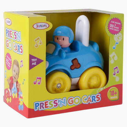 Juniors Press and Go Car Toy