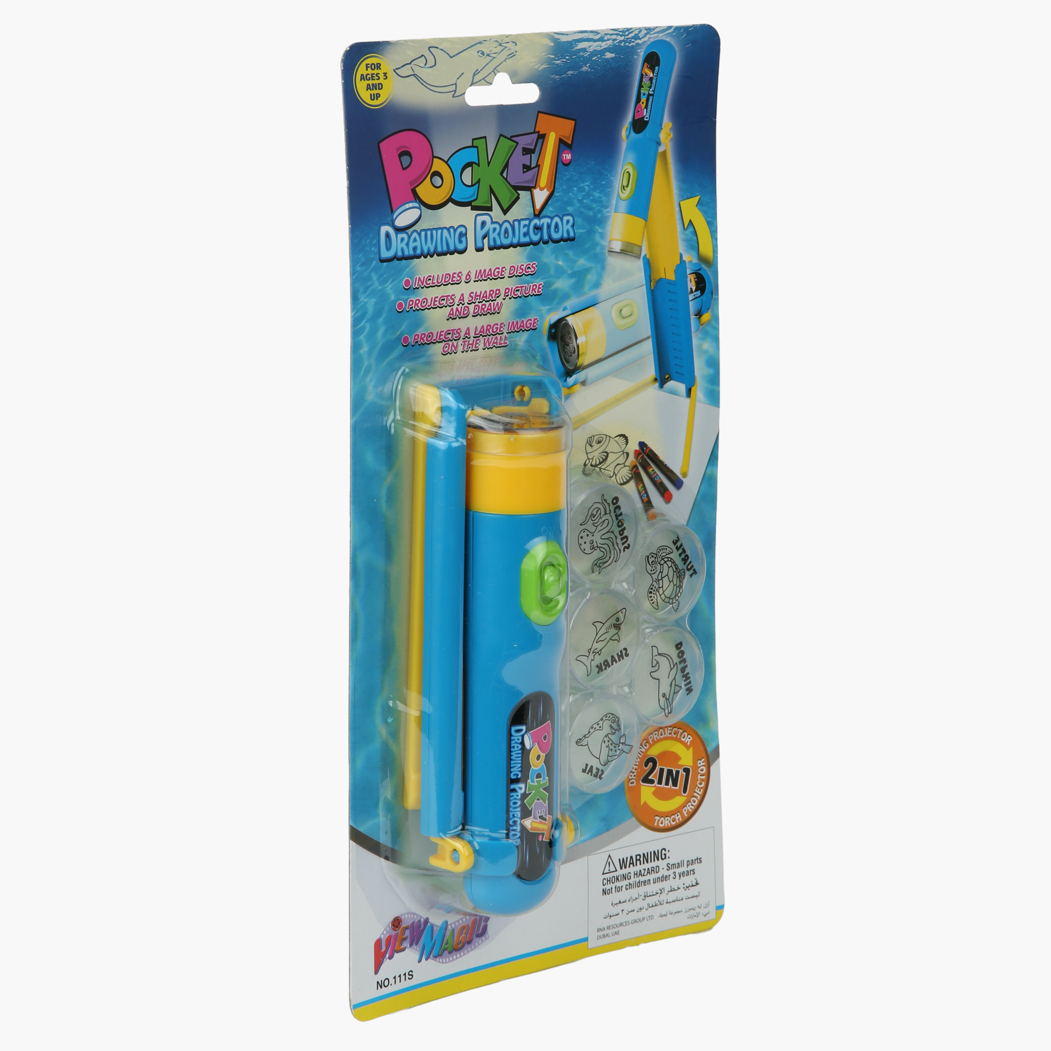 Sea Animal Pocket Drawing Projector-toys-educational-readingandwriting-image-2