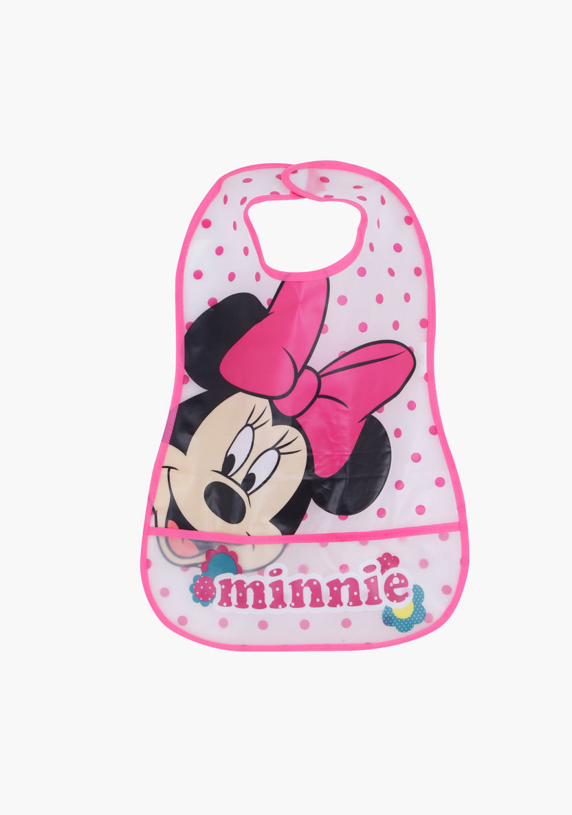 Minnie Mouse Printed Long Bib-Accessories-image-0