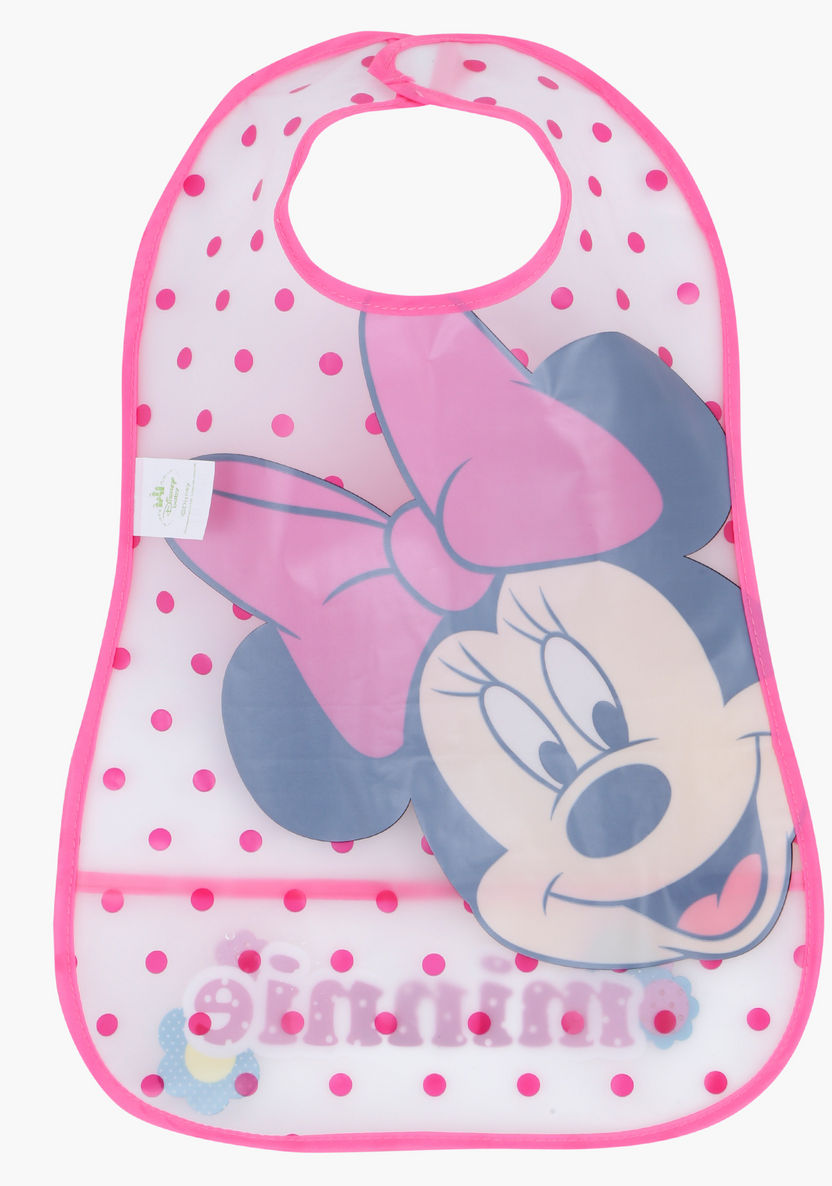 Minnie Mouse Printed Long Bib-Accessories-image-1
