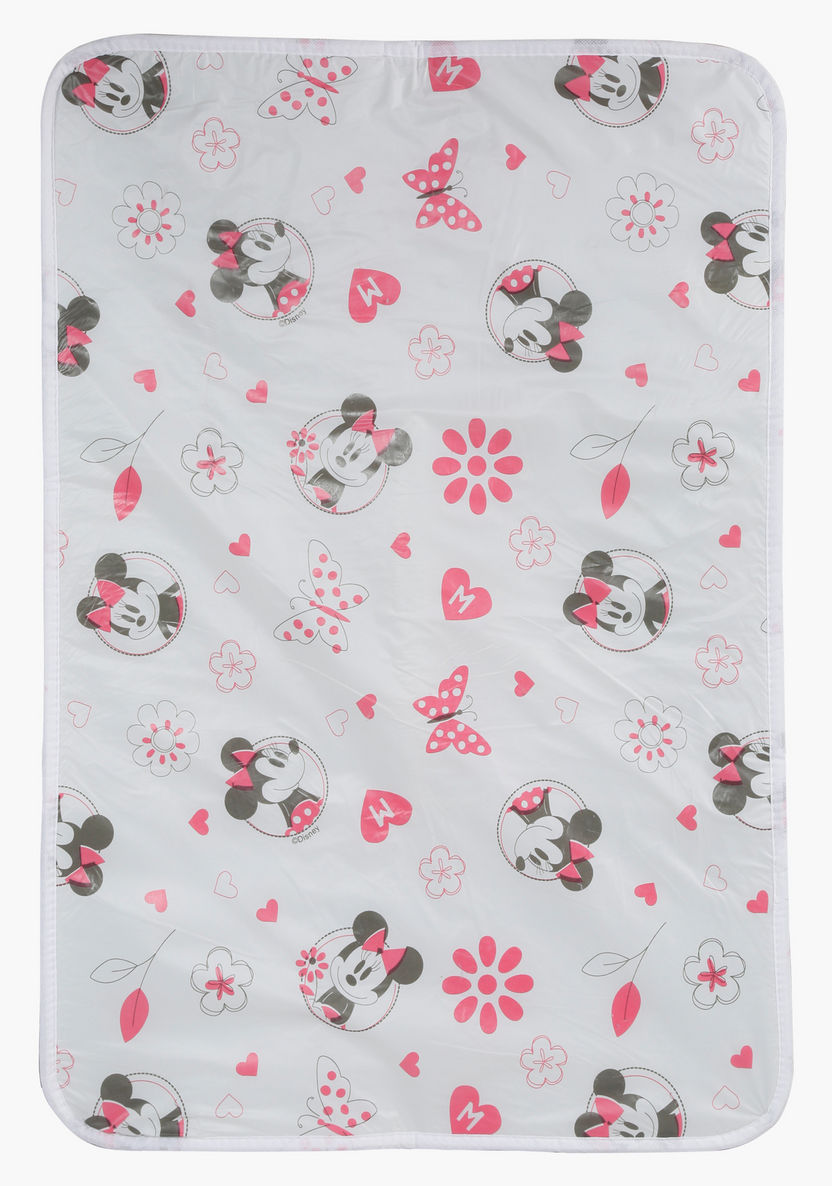 Minnie Mouse Print Rectangular Changing Pad-Diaper Accessories-image-0