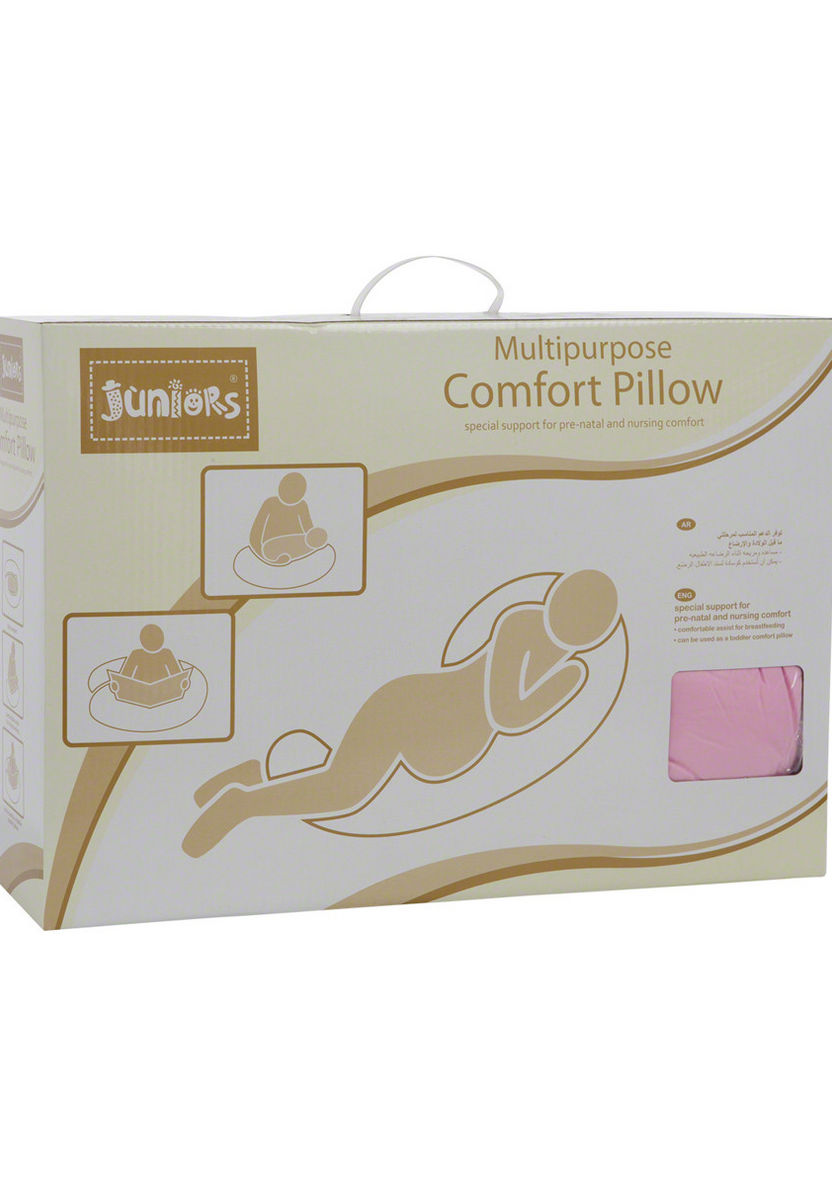 Juniors Solid Colour Comfort Pillow-Nursing-image-0