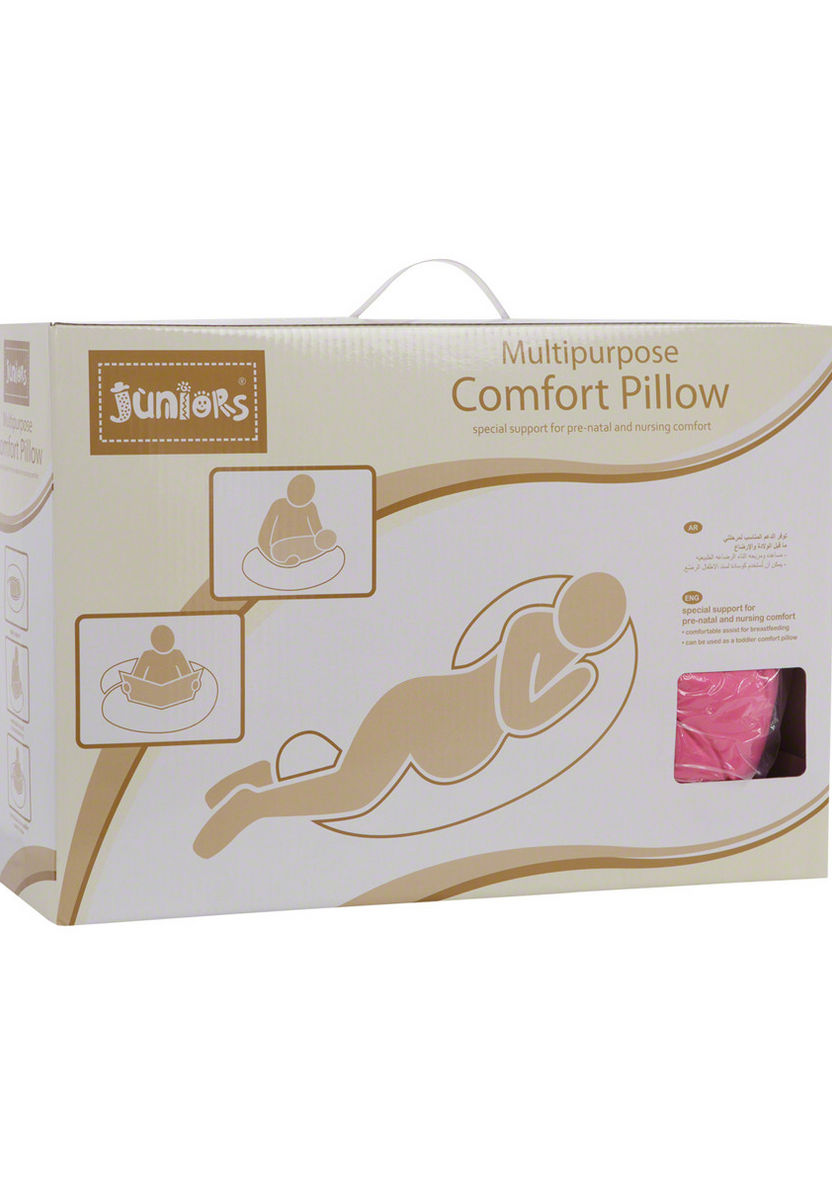 Juniors Solid Colour Comfort Pillow-Nursing-image-0